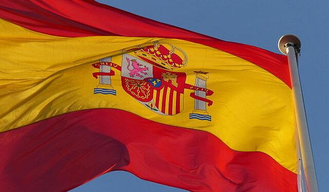 La bandiera spagnola.