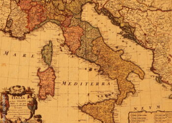 Cartina Mare Adriatico.