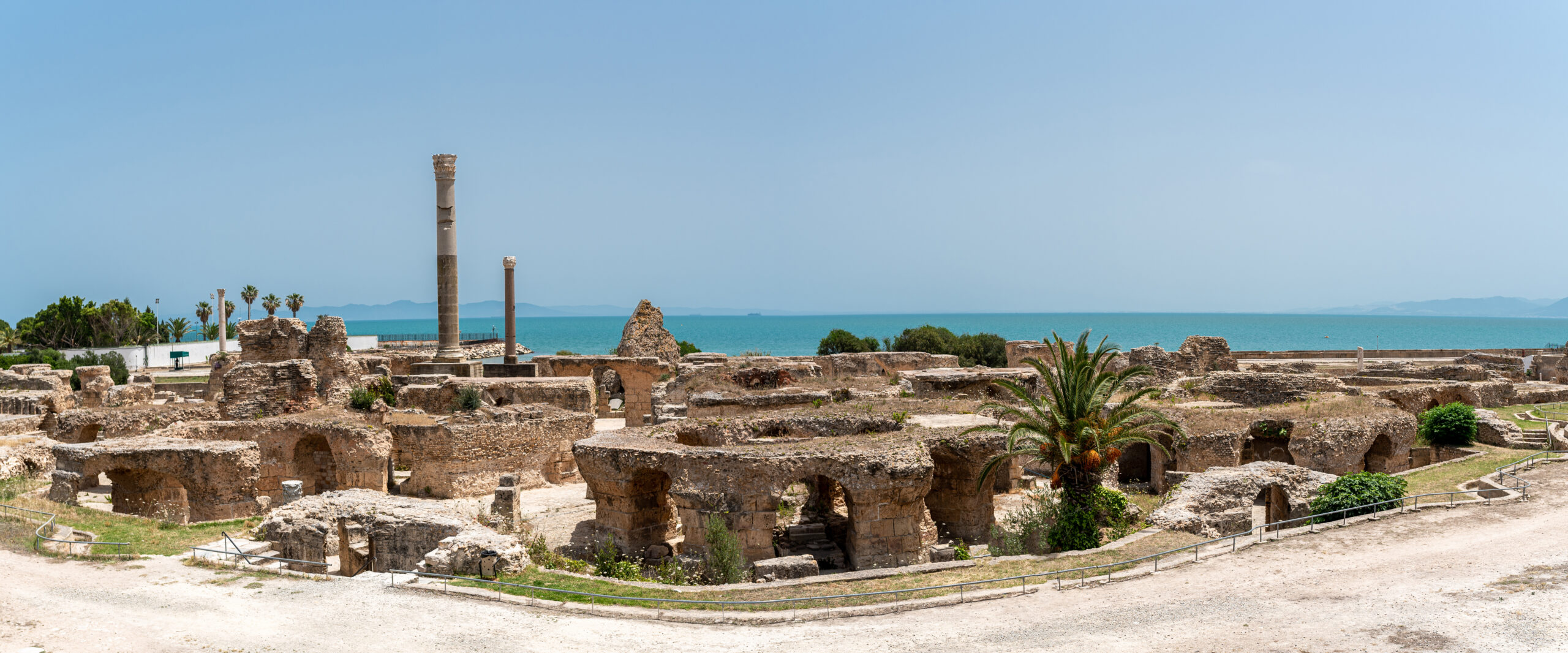 Cartagine, Rovine di Cartagine. Terme di Antonio