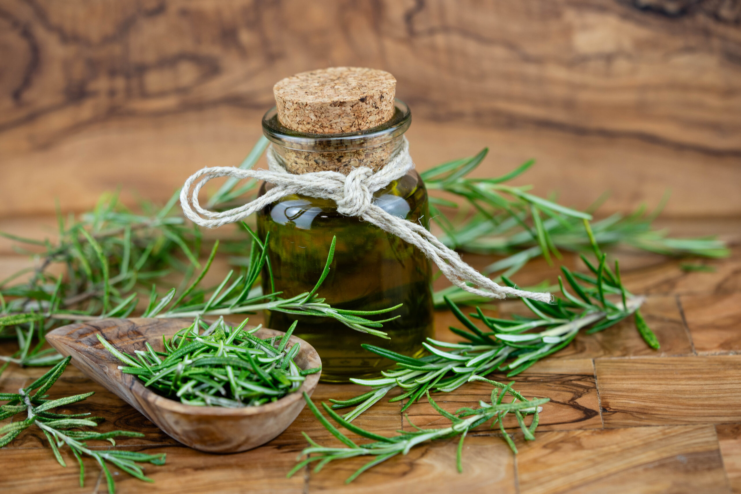 Olio al rosmarino.